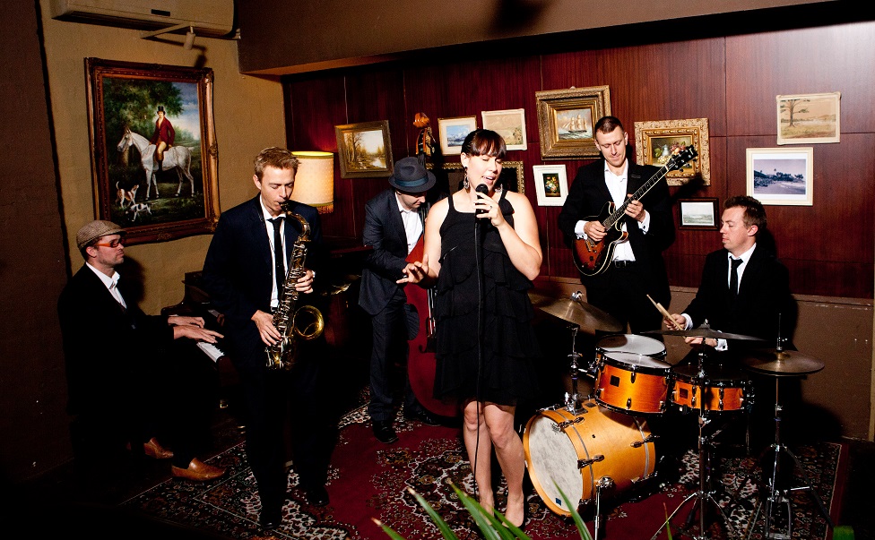 Vocalist Sextet Sydney Jazz Collective Band small