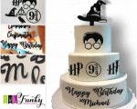 harry potter set of fondant stamps