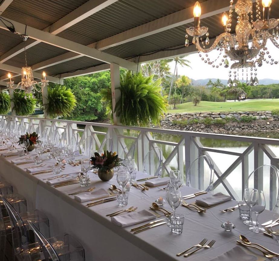 Wedding Set Under the Pergola