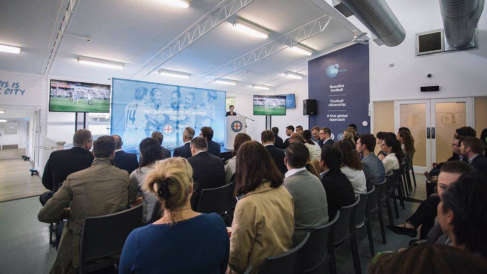 Melb City FC W Launch 2